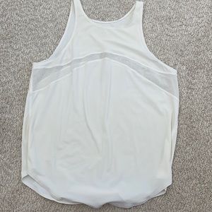 Lululemon tank with mesh detail